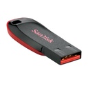 USB FLASH SANDISK CRUZER BLADE 64GB NEGRO 2.0