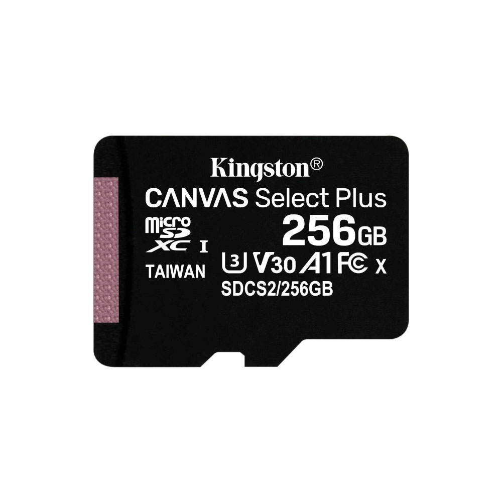 MICRO SD 256GB KINGSTON CANVAS PLUS CLASE 10