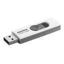 MEMORIA USB 64GB ADATA UV220 2.0 BLANCO/ GRIS