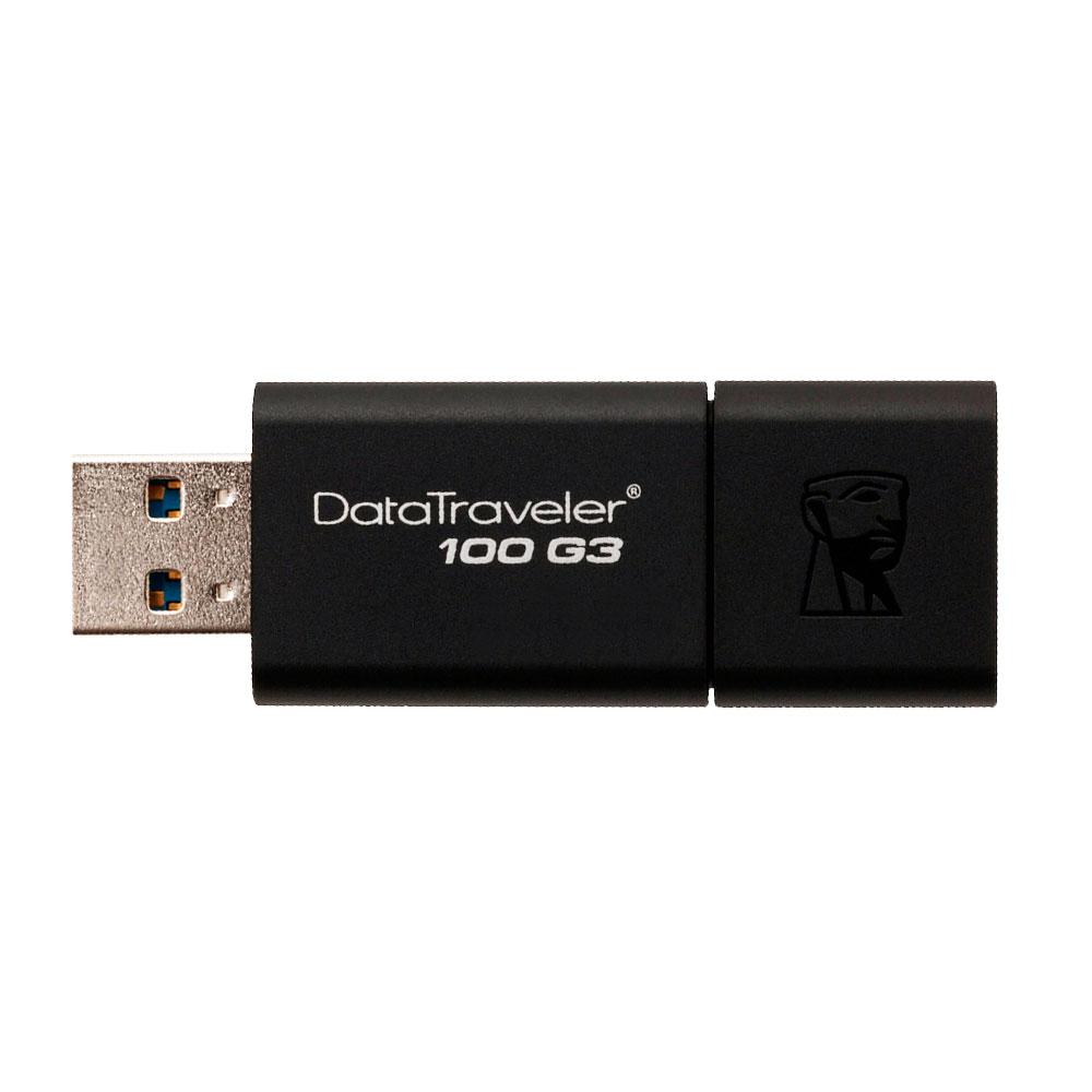 MEMORIA USB 32GB KINGSTON DT100 G3 3.0 NEGRA