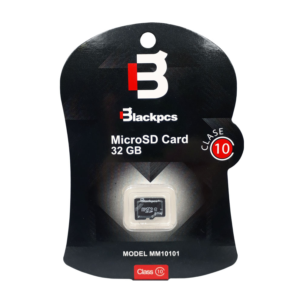 MICRO SD 32GB BLACKPCS MIC32GBPCSINADA CL-10 S/A