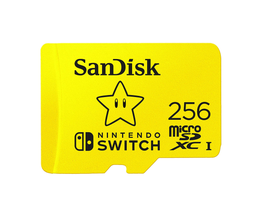 MICRO SDXC SANDISK 256GB NINTENDO SWITCH SDSQXAO-256GB-GNCZN